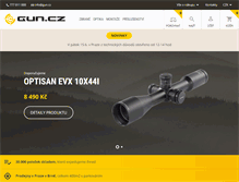 Tablet Screenshot of gun.cz